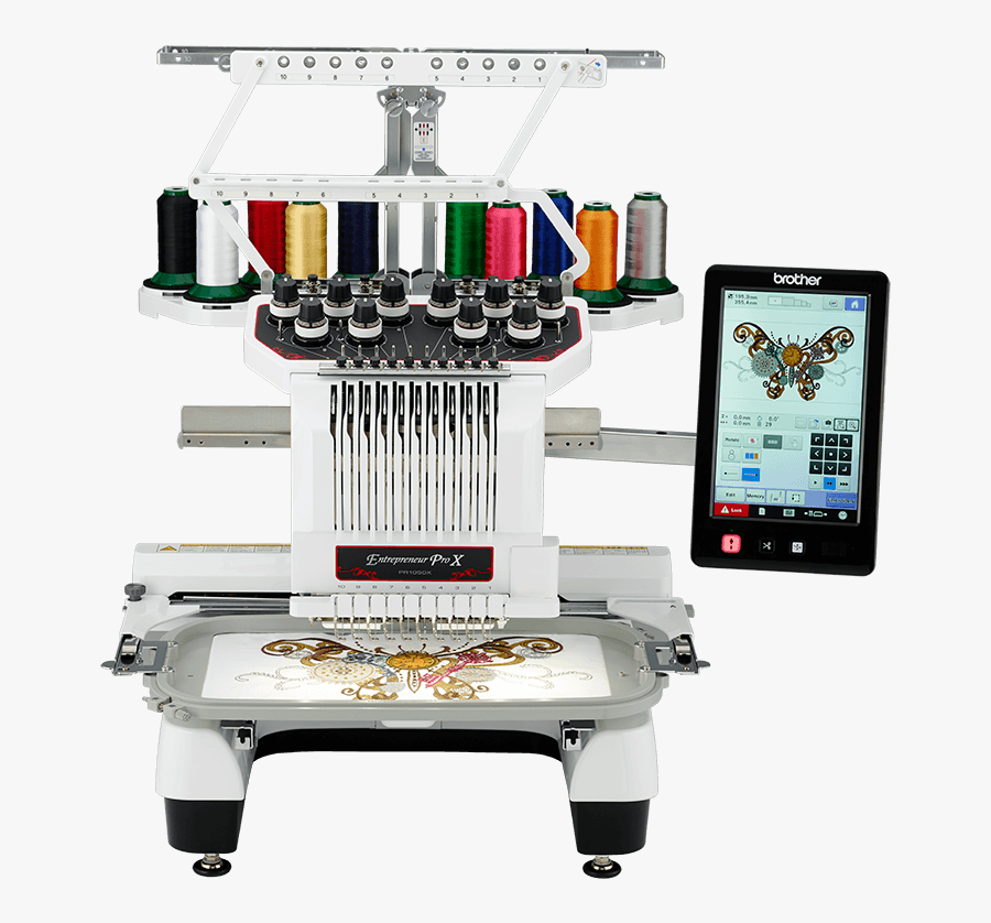 Pr1050x Commercial Embroidery Machine - Brother Entrepreneur Prox Pr1050x, Transparent Clipart