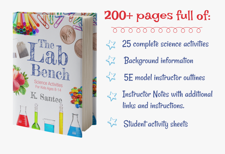 The Lab Bench A Science Activity Book For Ages 8 - Strawberry, Transparent Clipart