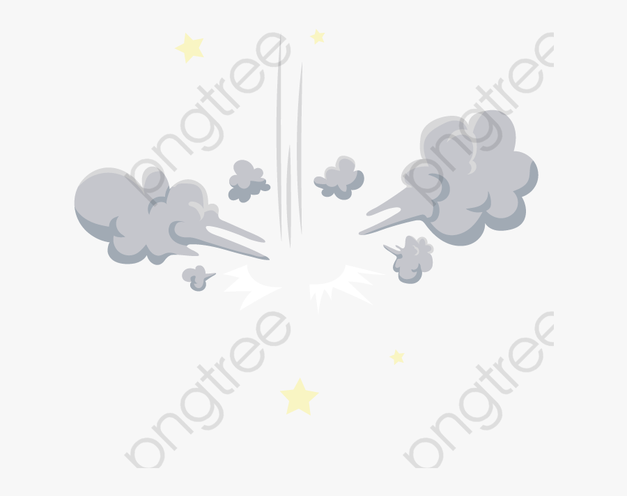 Smoke Bomb - Cartoon, Transparent Clipart