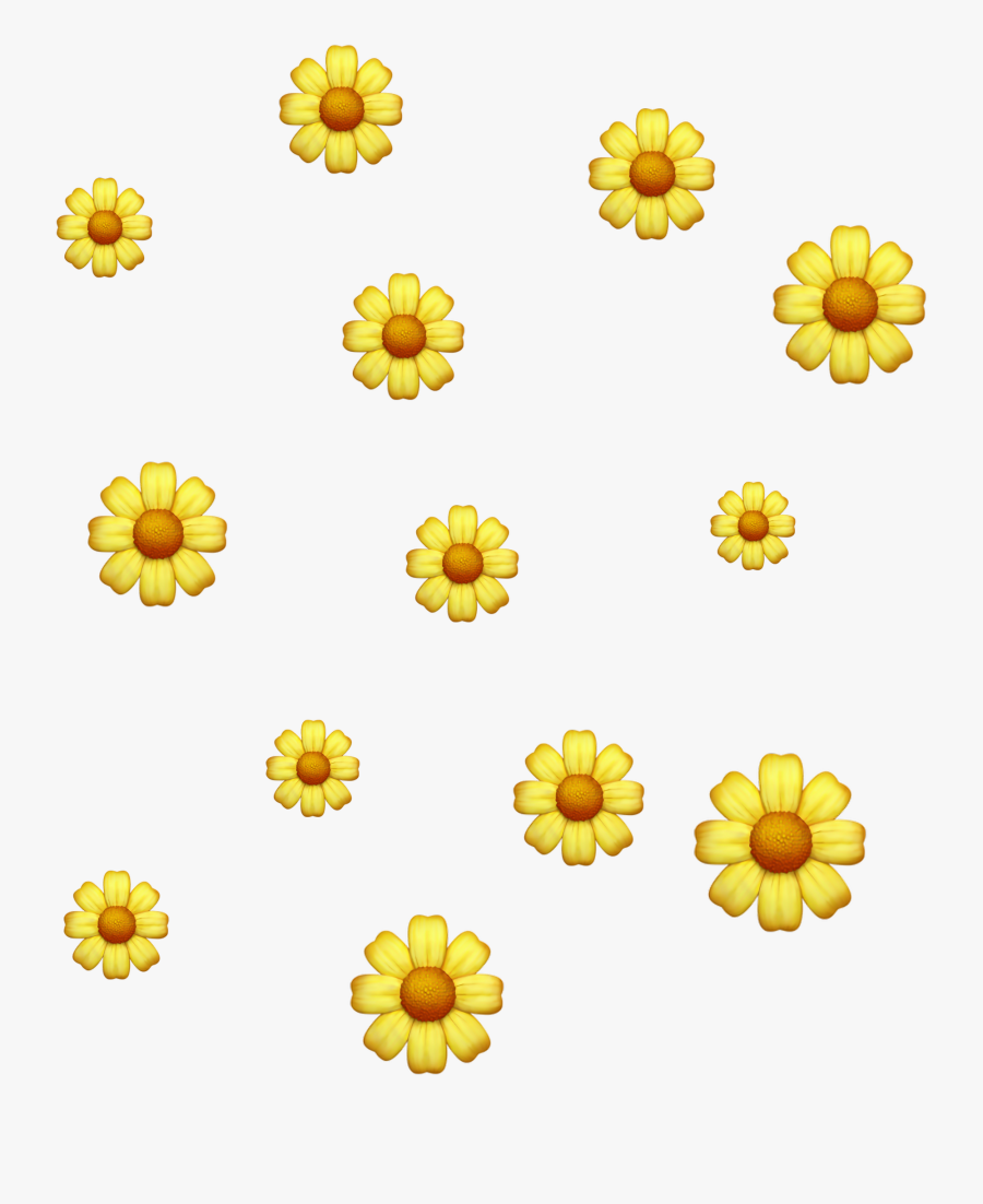 Transparent Flower Emoji Png - Emoji Background Png Picsart, Transparent Clipart