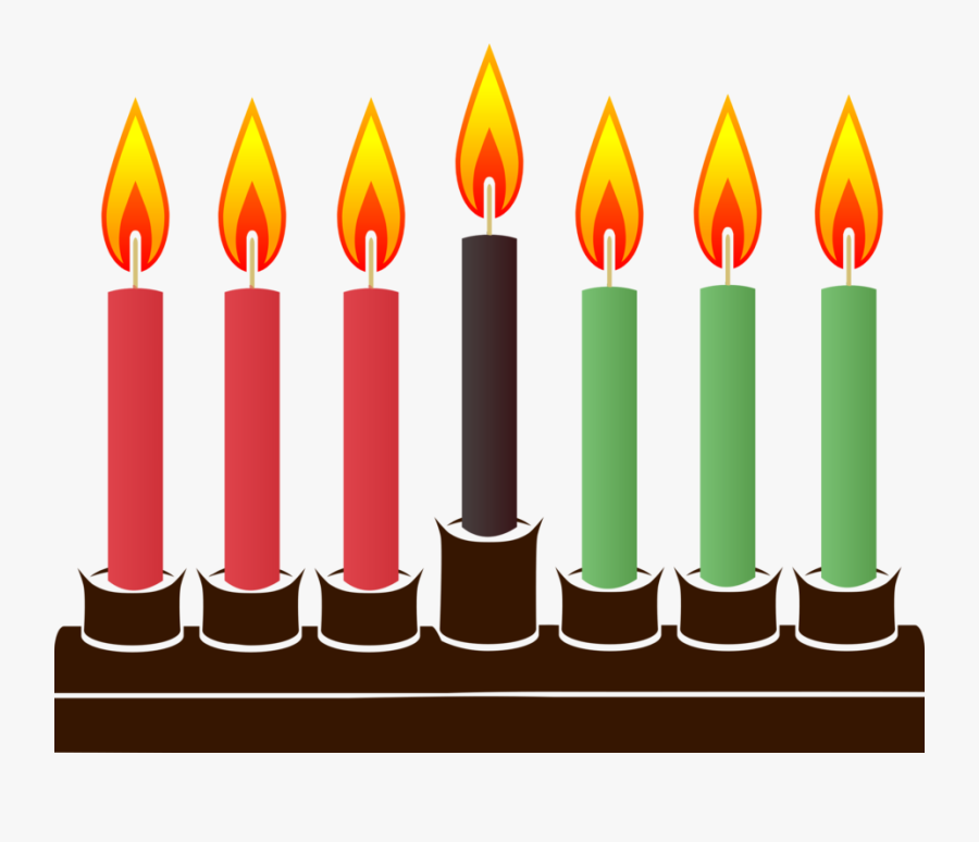 Flameless Candle,cone,candle - Kwanzaa Kinara Clipart, Transparent Clipart