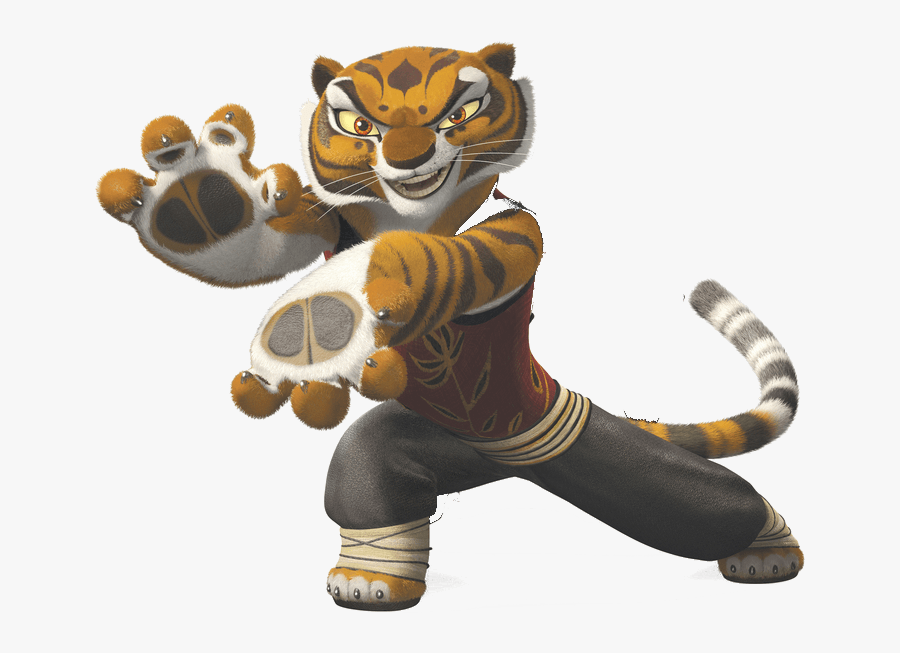 Kung Fu Panda Tiger - Kung Fu Panda Tigris, Transparent Clipart