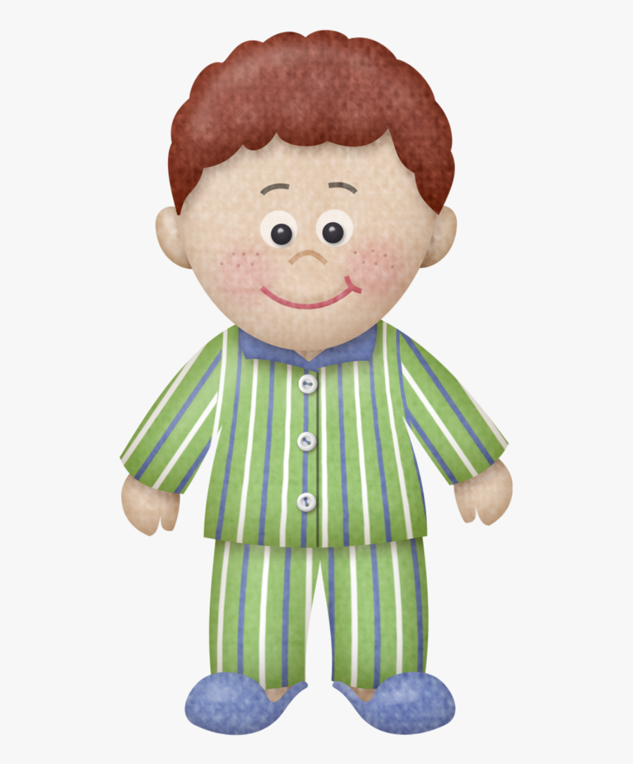 Boy Pyjamas Clip Art, Transparent Clipart