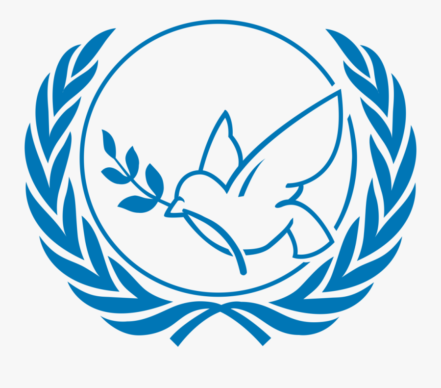 United Nations Flag Clipart Mun - United Nations, Transparent Clipart