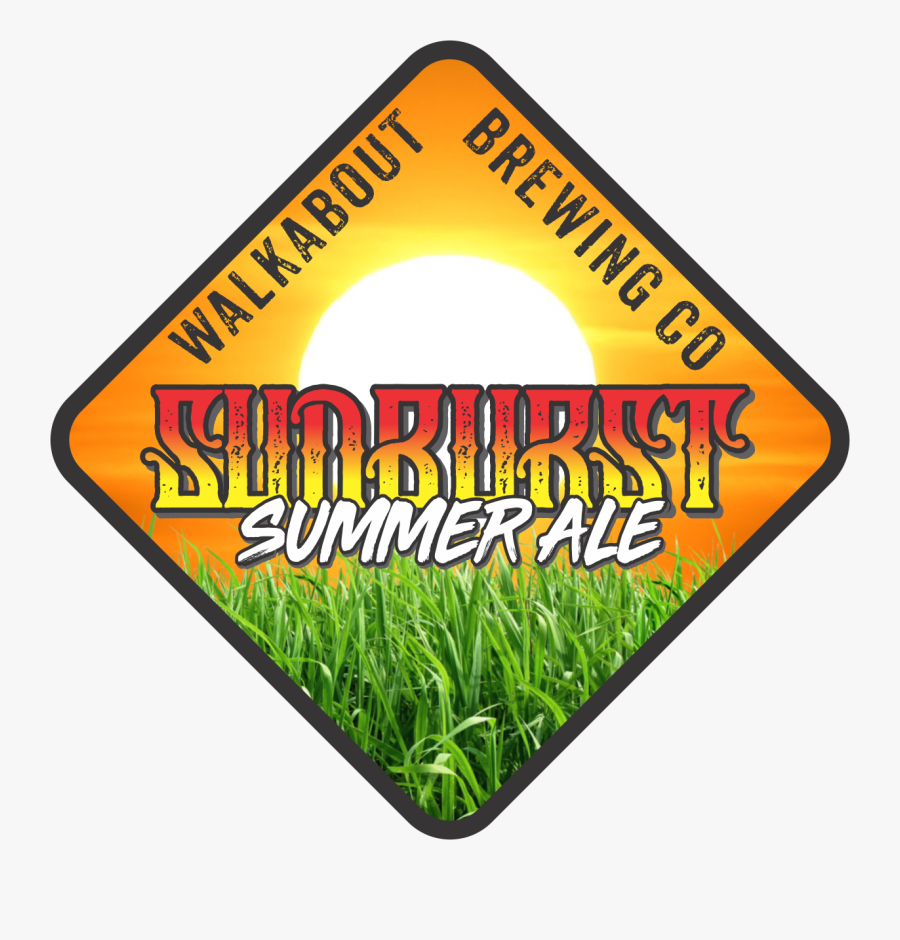 Sunburst Summer Ale - Grass, Transparent Clipart