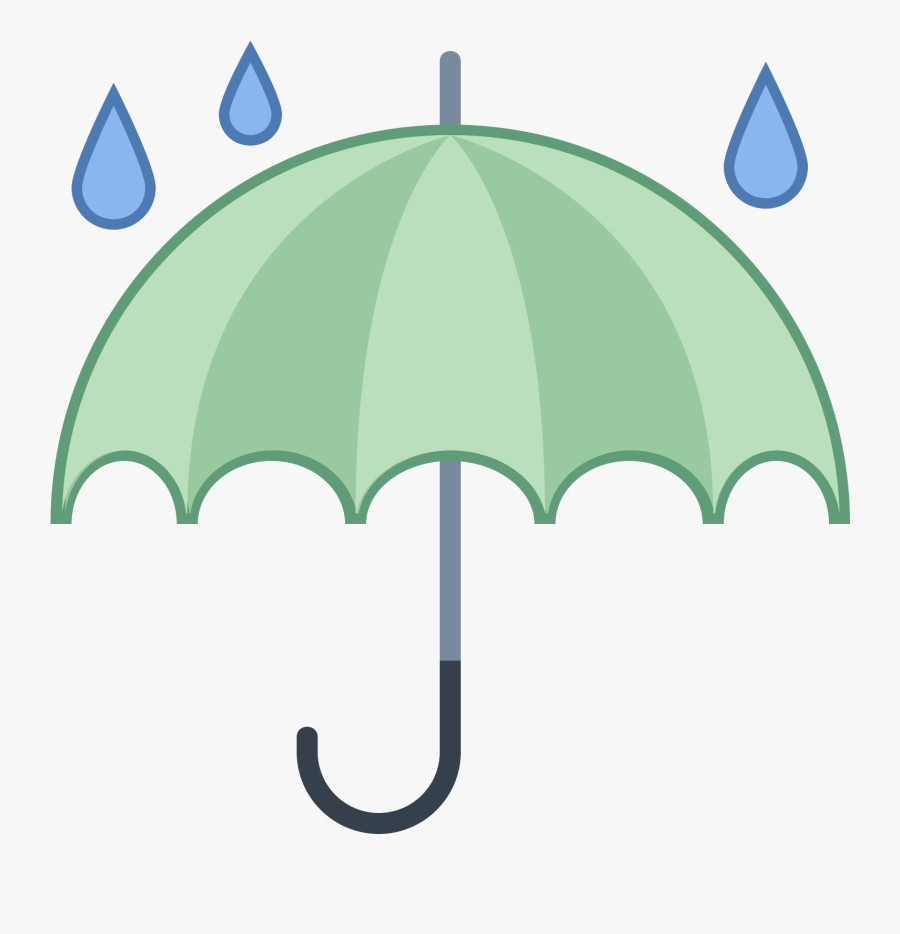 Icona Rainy Weather Download - Umbrella, Transparent Clipart