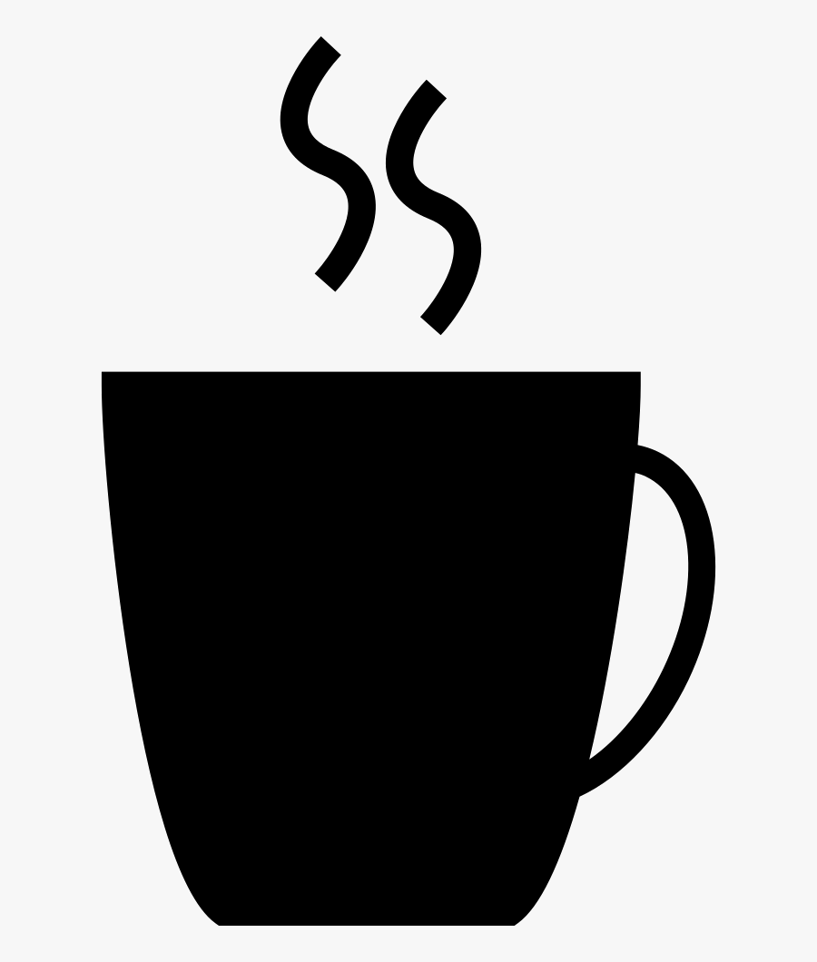 Warm Black Mug - Black Mug Clip Art, Transparent Clipart