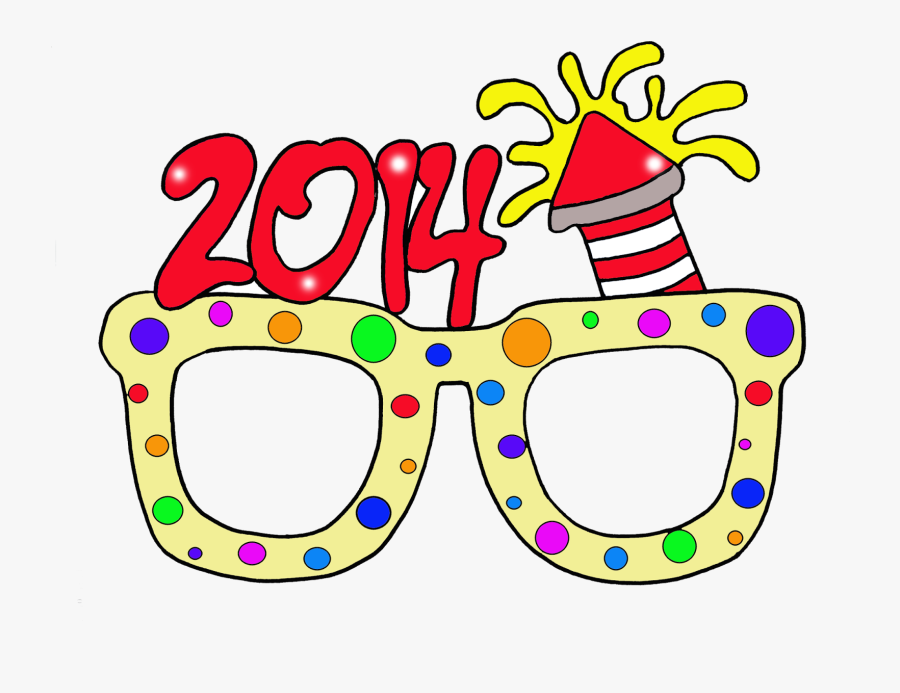 Glass Clipart New Year - New Years Glasses Transparent, Transparent Clipart