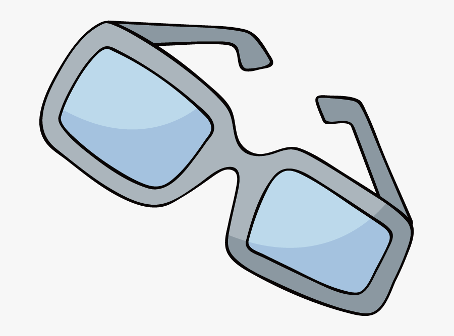 Sunglasses Clipart Side View - Glasses, Transparent Clipart