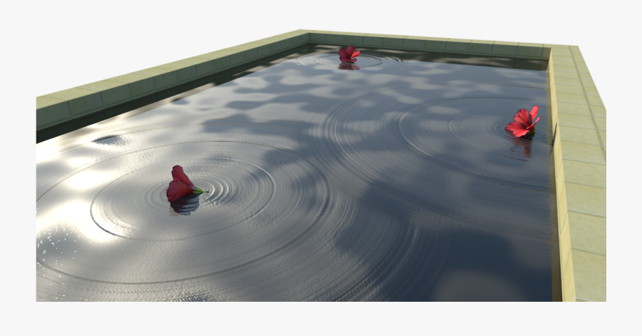 Pool Water Ripple Effect - Water Ripple Sketchup, Transparent Clipart