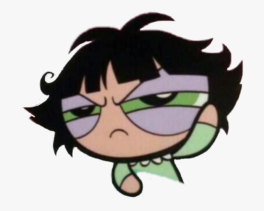 #powerpuffgirls #thepowerpuffgirls #buttercup #tired - Sleepy Buttercup Powerpuff Girls, Transparent Clipart