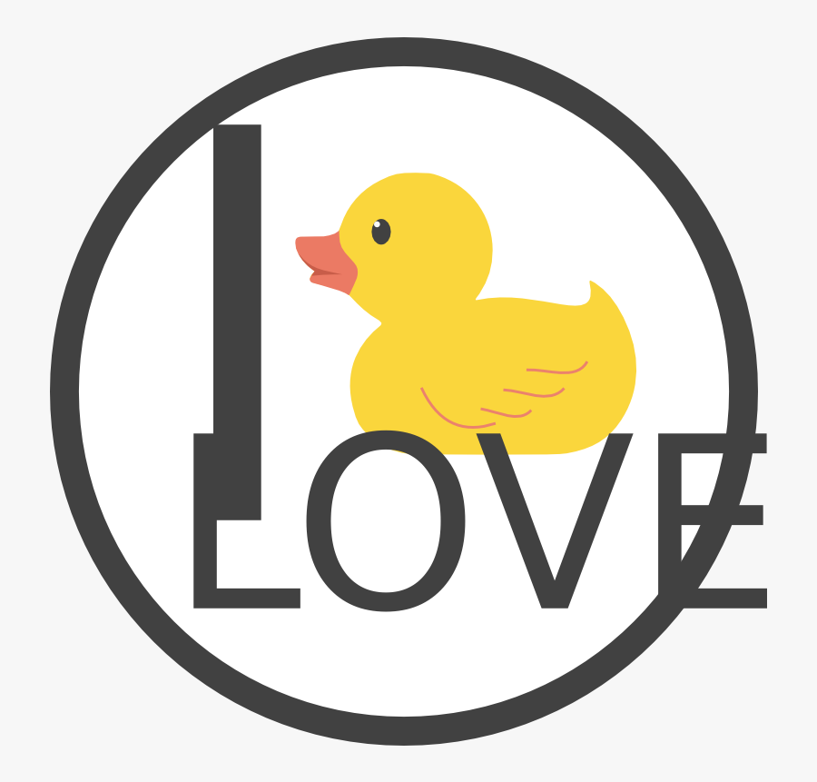 Clipart - Duck Love - Taekwondo, Transparent Clipart