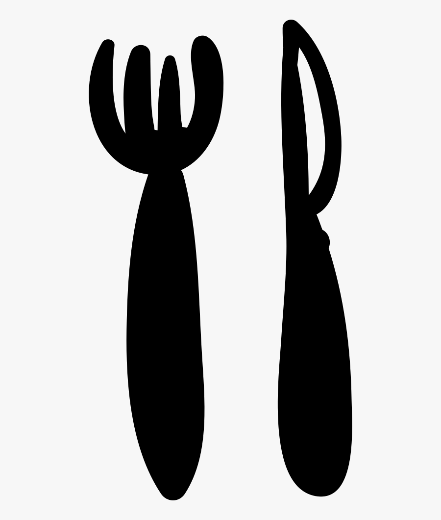 Drawn Fork Svg - Hand Drawn Fork Icons Png, Transparent Clipart