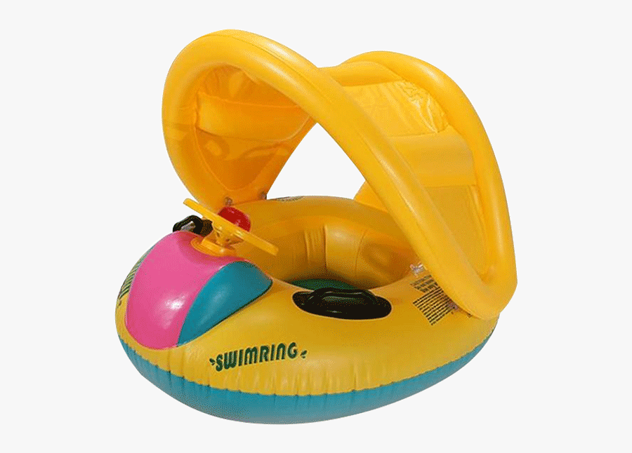 Inflatable Boat Pool Float - Baby Mini Boat Inflatable, Transparent Clipart