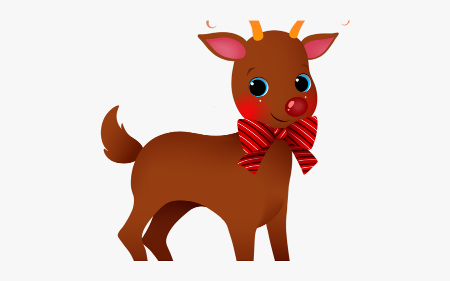 Sleigh Christmas Reindeer Clipart, Transparent Clipart