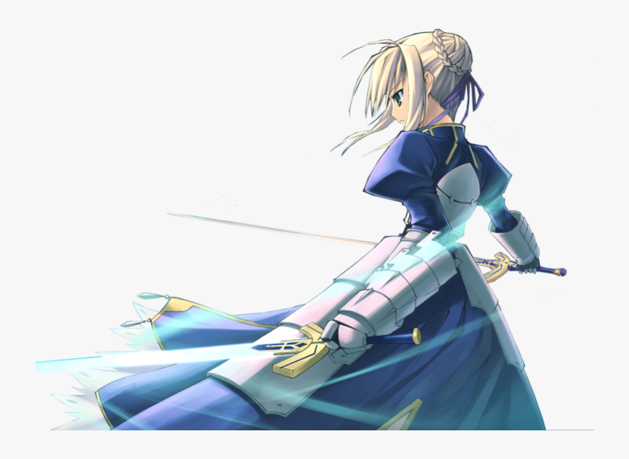 Fate Stay Hd - Saber Fate Stay Night Transparent, Transparent Clipart