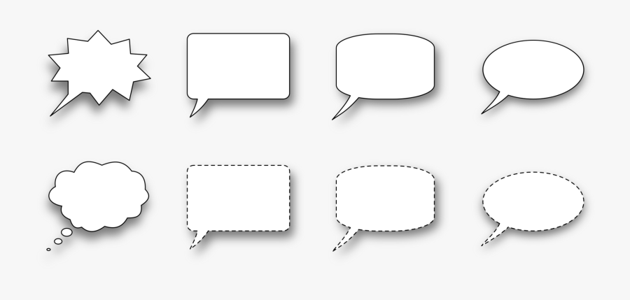 Angle,area,text - Speech Bubble, Transparent Clipart