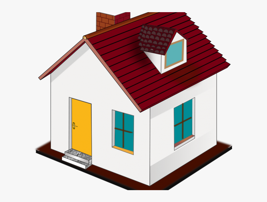 Cartoon Images Of A House, Transparent Clipart