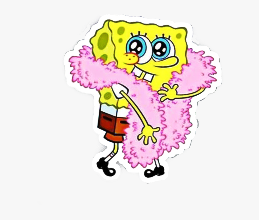 #spongebob #diva #cute #spongebobsquarepants #classy - Sponge Bob, Transparent Clipart