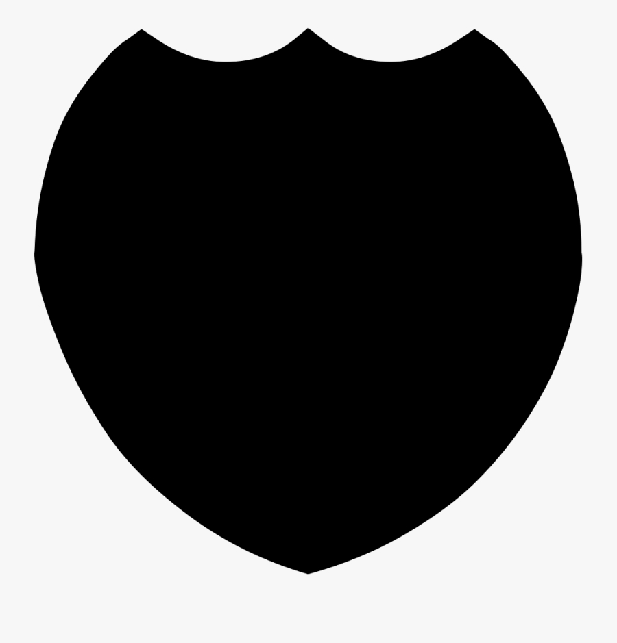 Silhouette Shield Png, Transparent Clipart