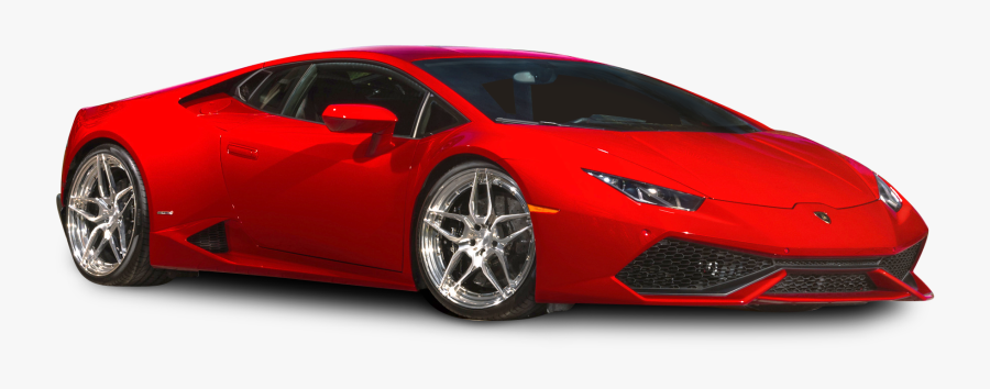 Red Lamborghini Png, Transparent Clipart