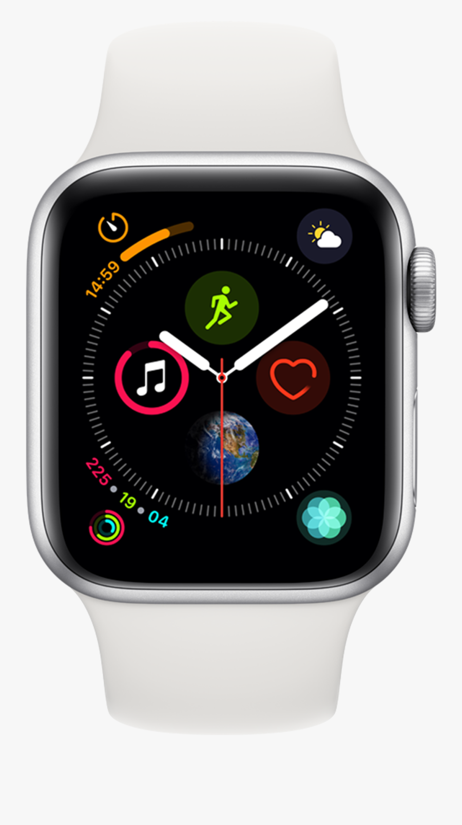 Watch,analog Accessory,fashion Accessory - Infographic Apple Watch Face, Transparent Clipart