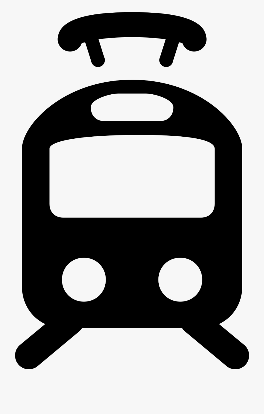 Tram Png - Tram Icon Png, Transparent Clipart