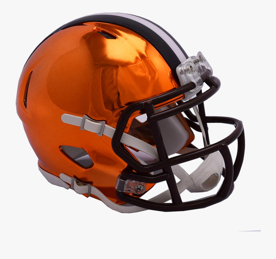 Cleveland Browns Helmet Png - Browns Chrome Helmet, Transparent Clipart