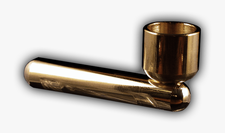 A Two Buds Pipe Brass Pipe - Custom Metal Smoking Pipe, Transparent Clipart