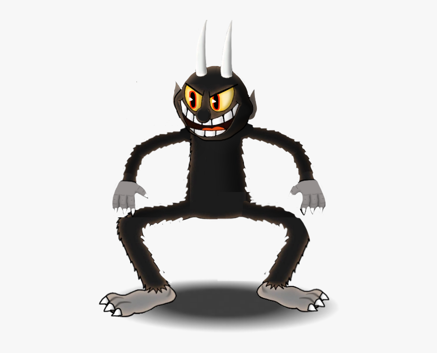 Transparent Devil Png - Cuphead The Devil Drawings, Transparent Clipart