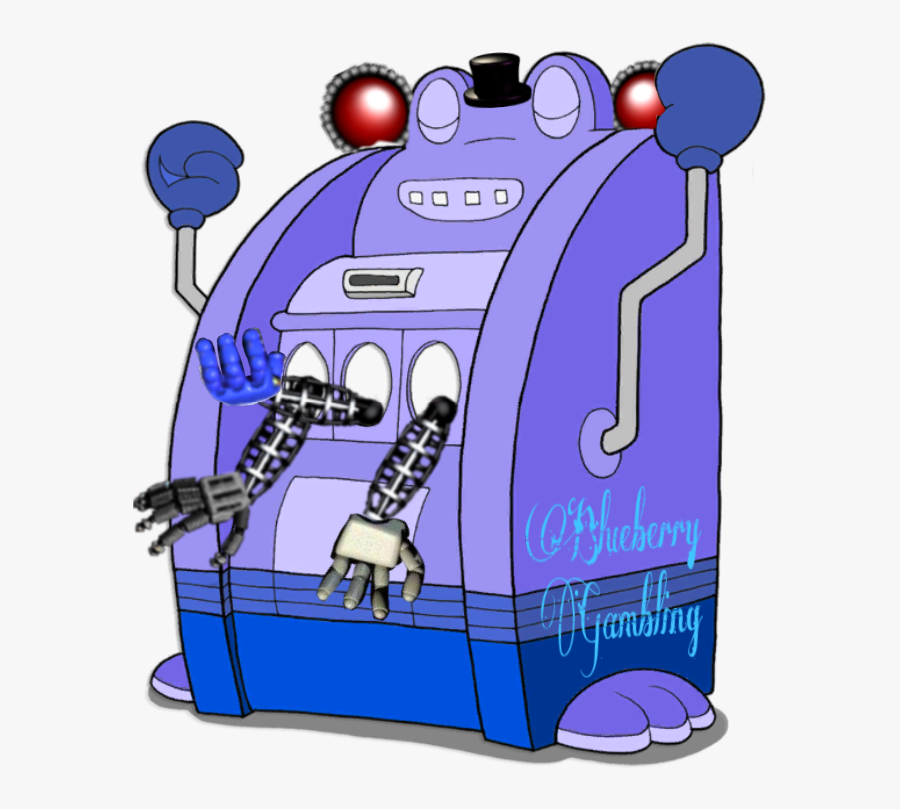 @blueberryandfriends As A Cuphead Boss - Cuphead Ribby And Croaks Slot Machine, Transparent Clipart