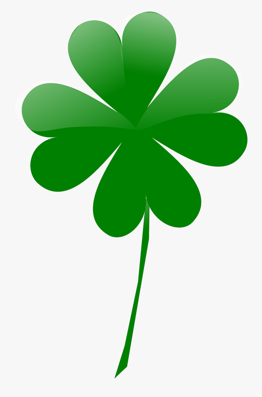 Shamrock Cliparts 22, Buy Clip Art - Four Leaf Clover Transparent, Transparent Clipart