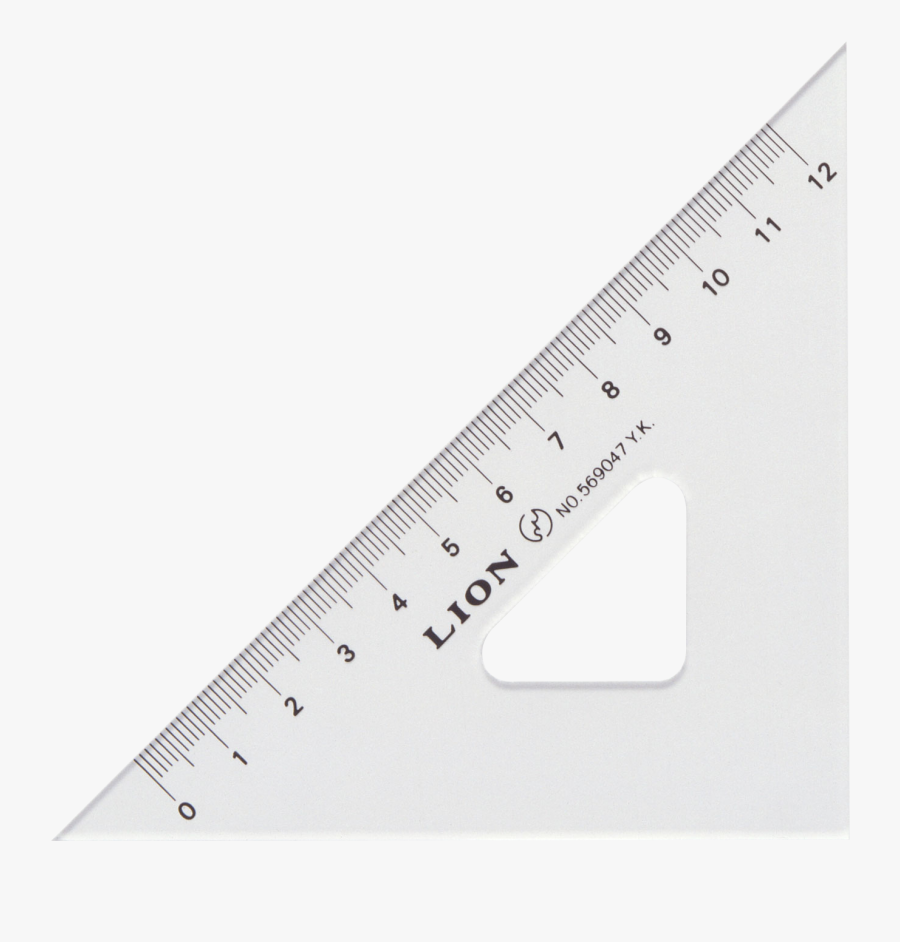 Paper White Triangle Area - Marking Tools, Transparent Clipart