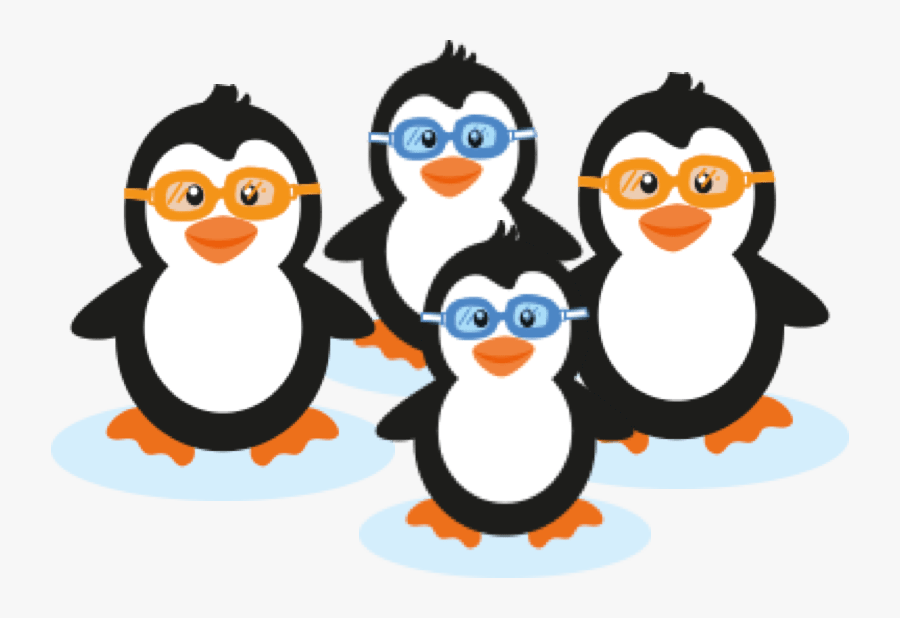 The Penguins Groups - Penguin Groups Clipart, Transparent Clipart