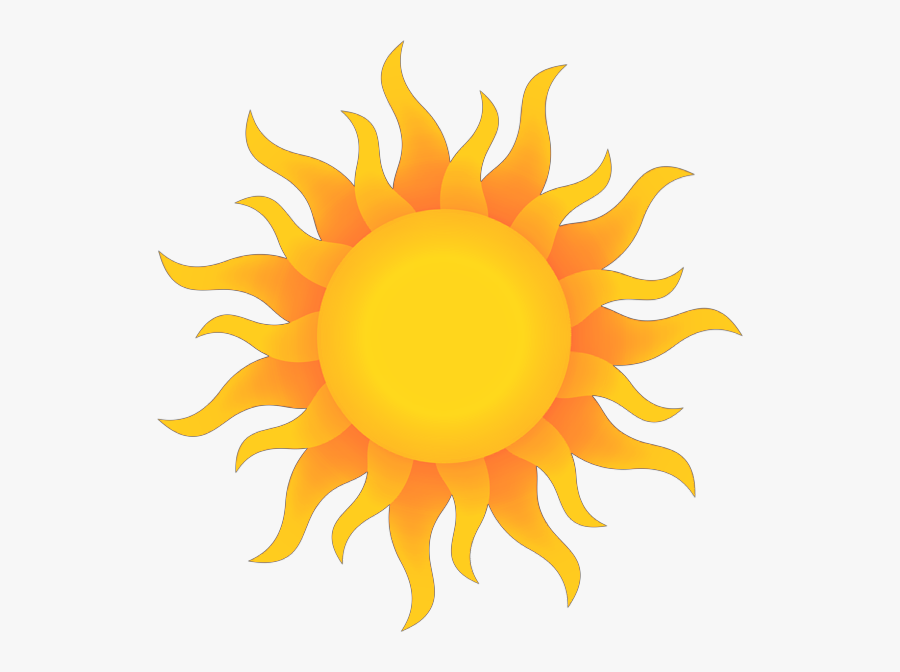 Sol Sun Calor Heat Rayos Rays Astro Star Estrella - Clip Art Transparent Background Sun, Transparent Clipart