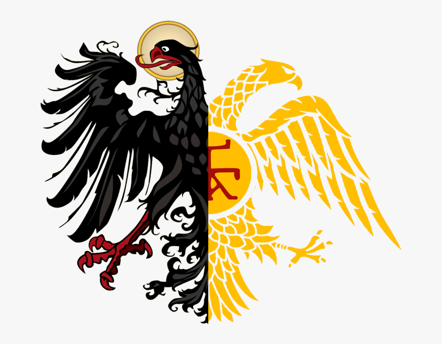 Greece Clipart Law Roman - Yellow Flag With Black Bird, Transparent Clipart