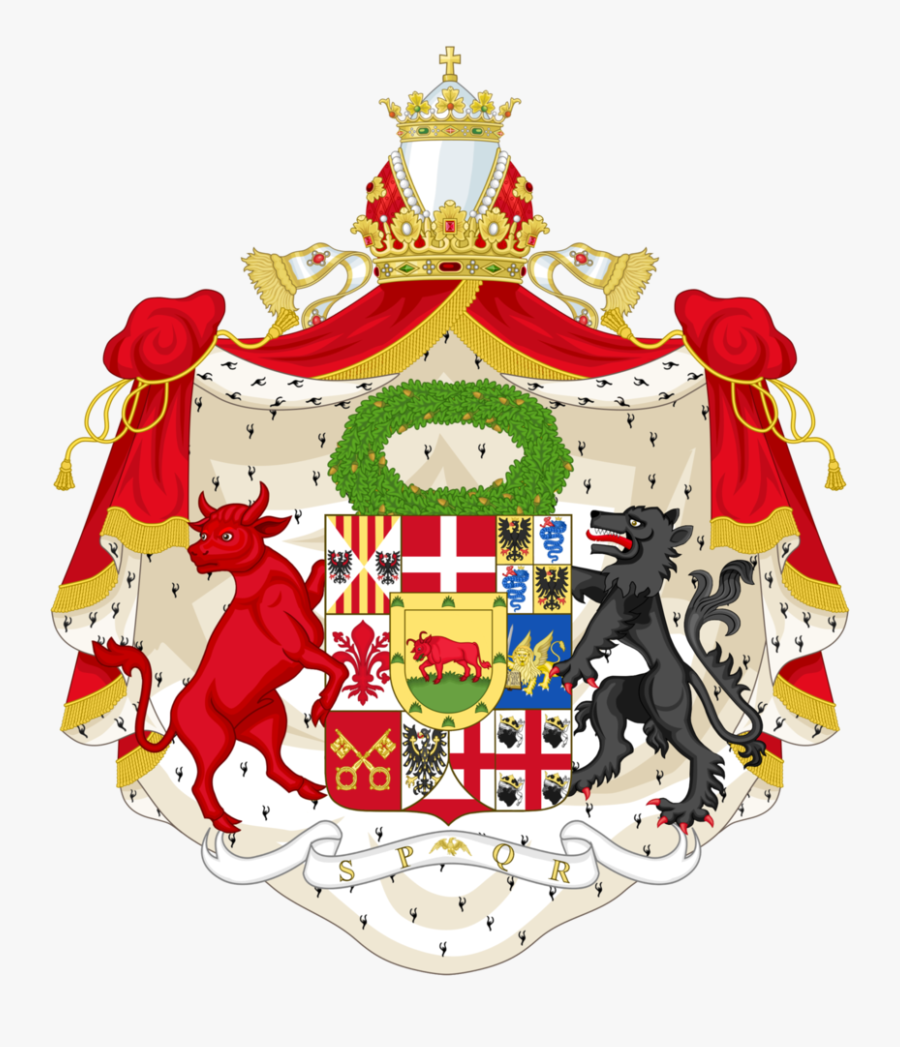 Coa Of The Empire - Croatian Kingdom Coat Of Arms, Transparent Clipart