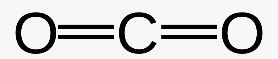 Co2 Structural Formula, Transparent Clipart