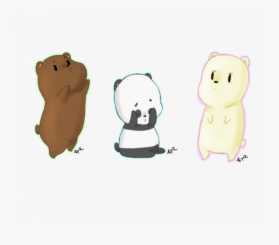 Cute Drawings From We Bare Bears, Transparent Clipart