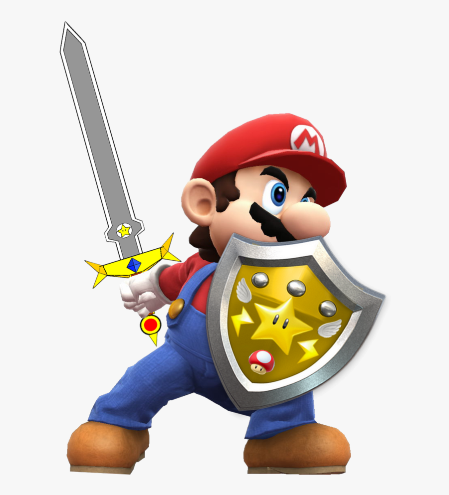 Mario Knight Of The Star 4 By Banjo2015 - Mario With A Sword , Free ...