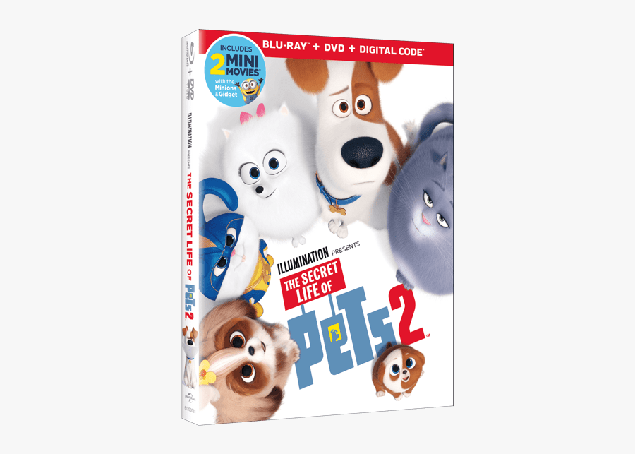 Secret Life Of Pets 2 Blu Ray, Transparent Clipart