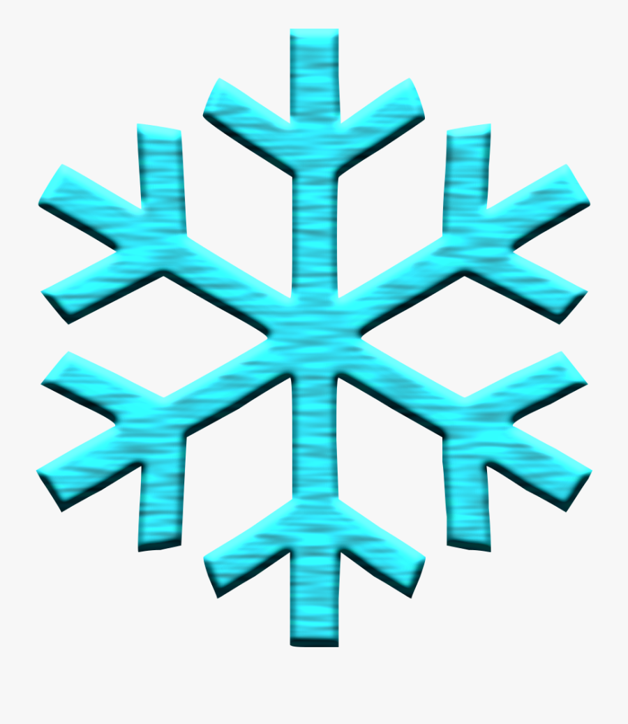 Transparent Hielo Png - Snowflake Regular, Transparent Clipart