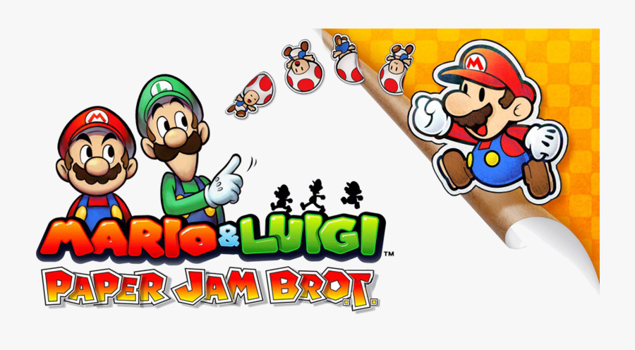 Mario Y Luigi Paper Jam, Transparent Clipart