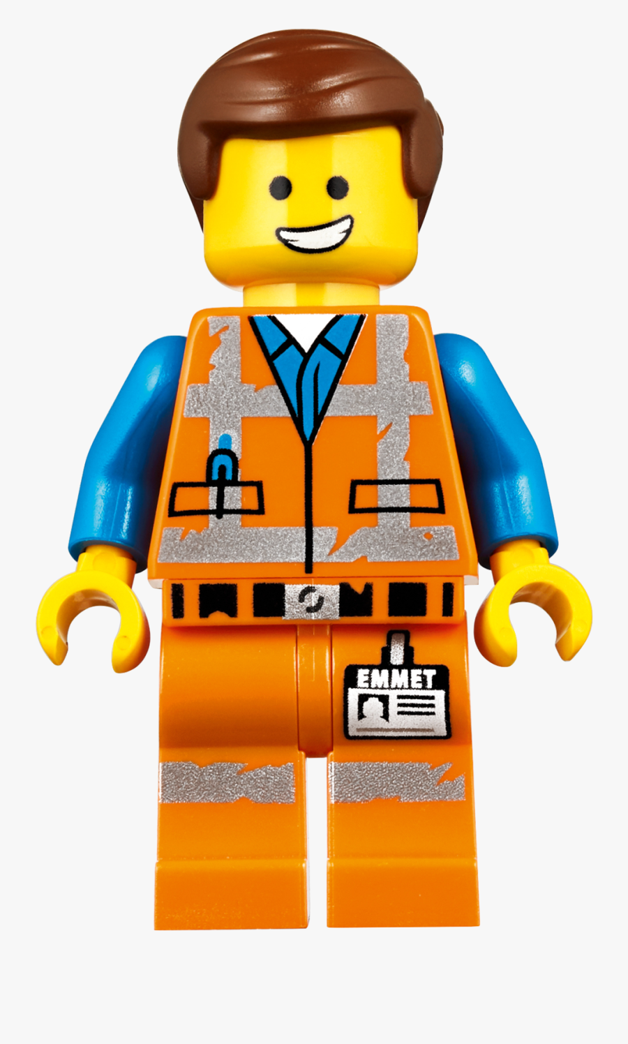 Emmet Brickowski - Emmet From The Lego Movie 2, Transparent Clipart