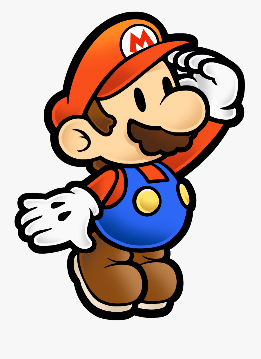 Paper Mario The Thousand Year Door Mario , Free Transparent Clipart