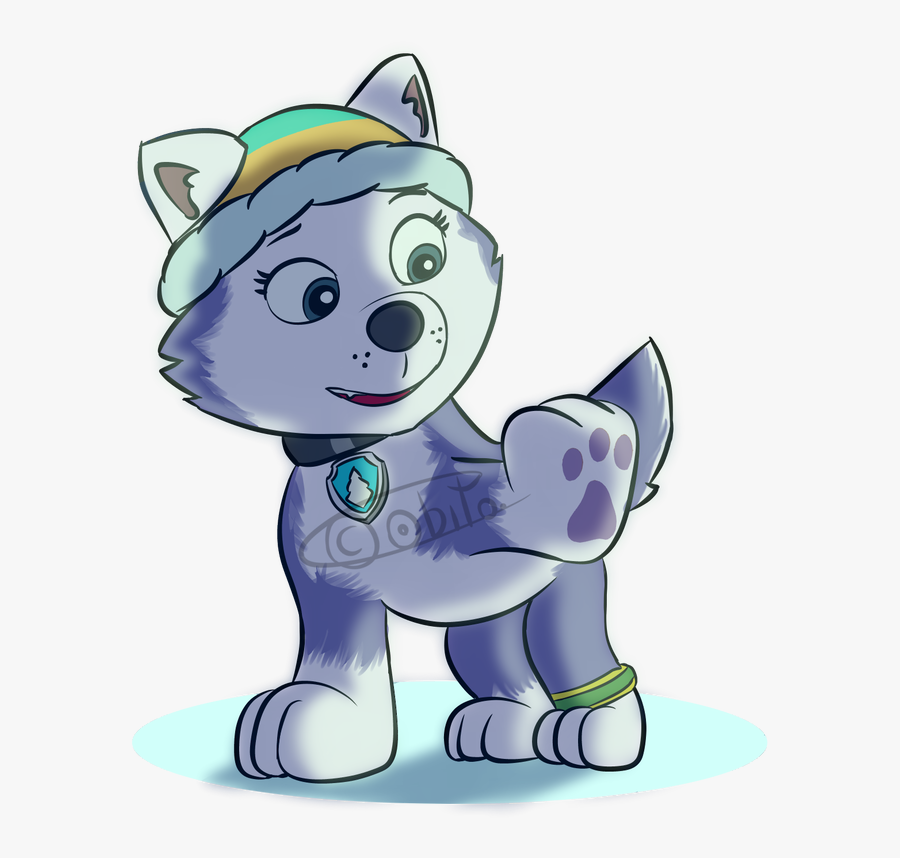 Stand By Ao Nick - Paw Patrol Everest, Transparent Clipart