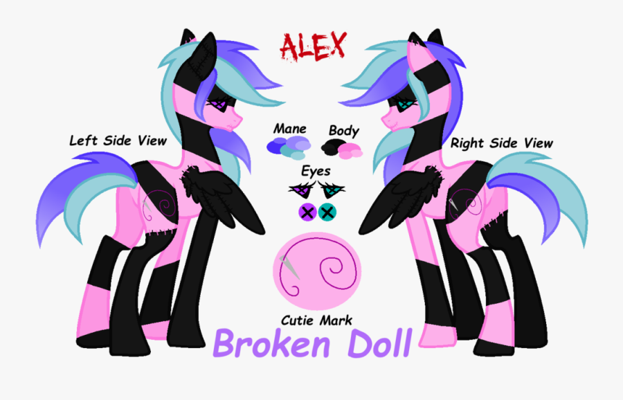 Ref Sheet By Real - Mane, Transparent Clipart