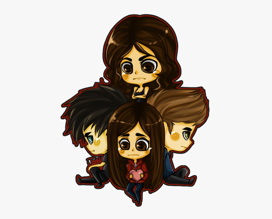 Vampire Diaries Cartoon Draw , Free Transparent Clipart - ClipartKey