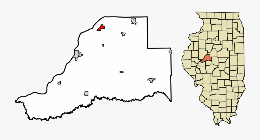 Mason County Illinois Incorporated And Unincorporated - Joliet County, Transparent Clipart