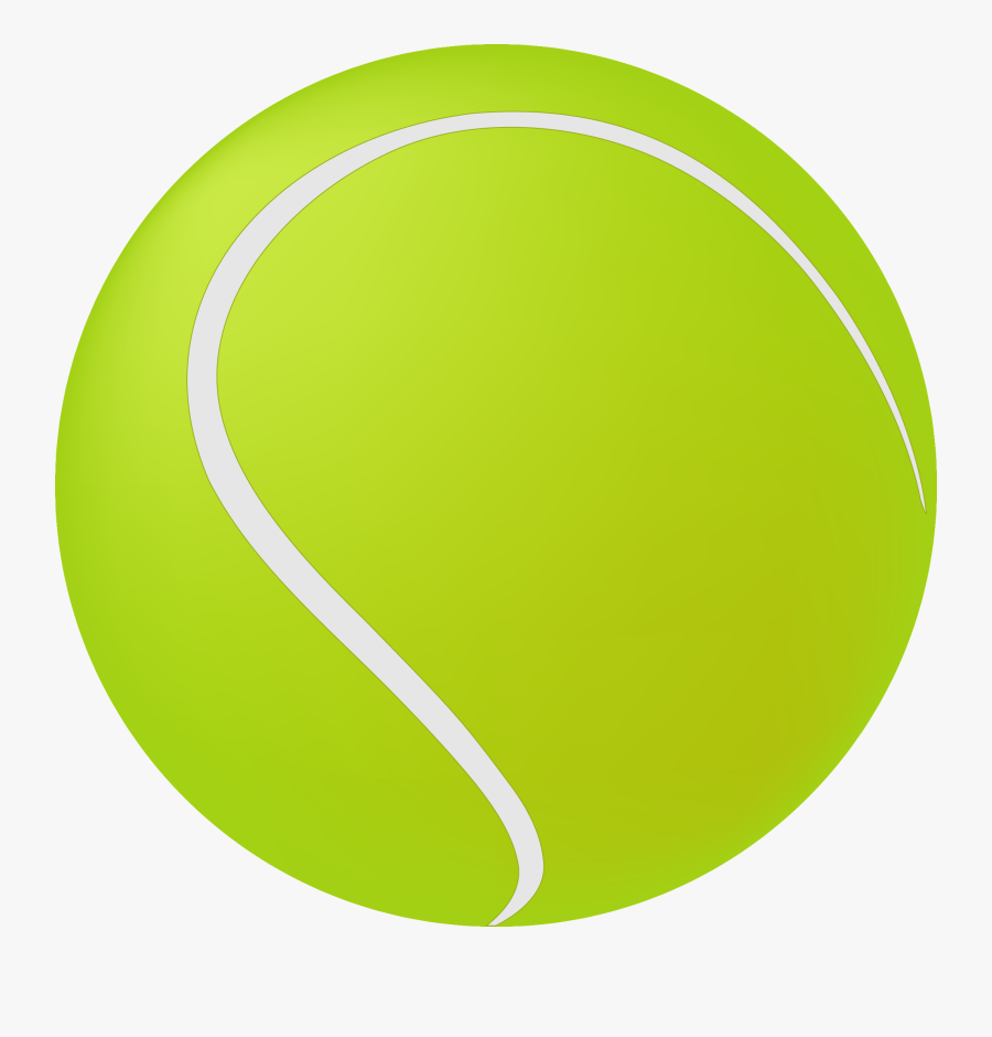 Tennis Ball Green Circle - Circle , Free Transparent Clipart - ClipartKey